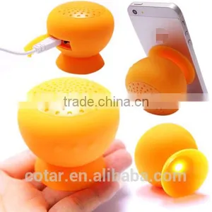2015 Fashionable Hot Selling Wireless Mini Bluetooth Speaker With Sucker thumbnail-1