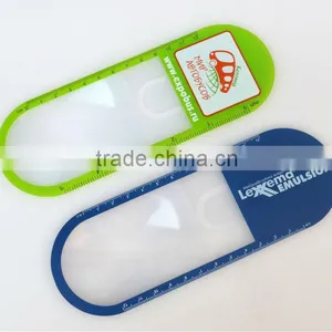Promotional Plastic Bookmark Magnifier Ruler for Reading thumbnail-2