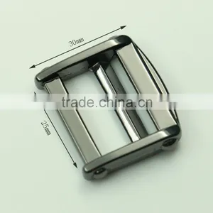 High Quality Eco-friendly Metal 25mm Webbing Strap Slide Buckle Belt Buckles thumbnail-2