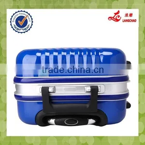 Aluminum Frame Plastic Cover 360-degree Wheels 100% PC Luggage thumbnail-3