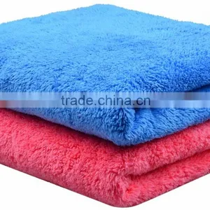 Sinland Microfiber Coral Fleece Bath Towel Absorbent Towel 4 Colors thumbnail-1