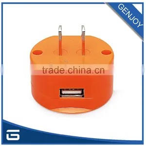 Colorful Promotional Gift Item Popular in Korean, GENJOY All in One USB Travel Adapter thumbnail-4