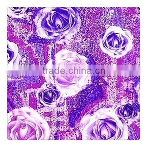 Flower Design Printing Foil For Pvc Coated Fabric thumbnail-1