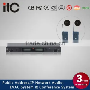 ITC Using UHF Double True Diversity Reception Classroom Sound System thumbnail-3