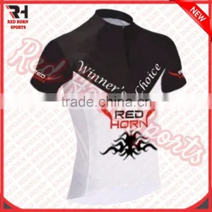 Sublimated Cycling Jersey, Plus Size Half Sleeves Jersey for Mens thumbnail-1