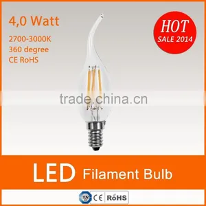 CE RoHS 220v Filament 4w E14 Cog Led thumbnail-1