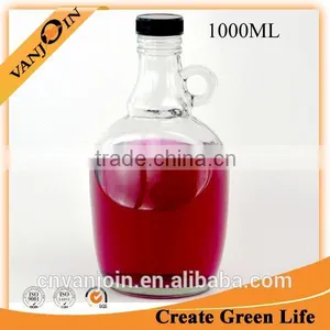 California Wine Glass Bottle With Small Handle thumbnail-2