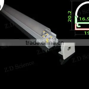 Anodizing Silver Aluminium Mounting Channel LED Linear Profile thumbnail-1