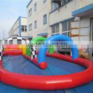 Lanqu Inflatable Race Kart Zorb Ball Track Race Track thumbnail-1