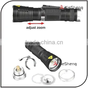 CREE XML T6 3.7v 18650 Battery IP65 Zoom Focus Pocket Rechargeable Hunting Torch thumbnail-5