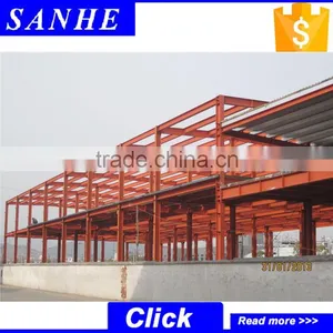 Modern High Strength Steel Structure Two Story Building thumbnail-1