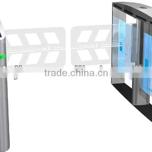 Width Lane RFID Barrier Turnstile thumbnail-1