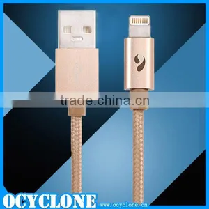 For Ipad Air 2 Metal Braided Usb Charging Cable for Iphone thumbnail-2