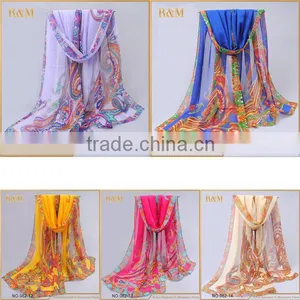 Chinese Factory Silk Scarves For Evening Dress thumbnail-3