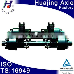 36T HJ Brand Hot Sale Heavy Loading Bogie Suspension for Lowded Trailer thumbnail-1
