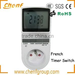 Newest Design French Type 3680W Mechanical Timer Switch With CE thumbnail-1