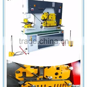 Q35Y Serials Hydraulic Iron Worker,punching and Shearing Machine, Plate Cutting and Bending Machine thumbnail-1