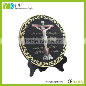 Religious Jesus Stations of the Cross Christ Activated Carbon Carving Craft for Table Decoration,home Decor thumbnail-3