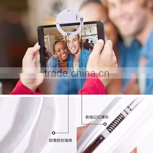 36pcs Bright LEDs Ring LED Selfie Flash Light for Iphone LED Universal Circle Selfie Ring Light For Mobile Phone thumbnail-1