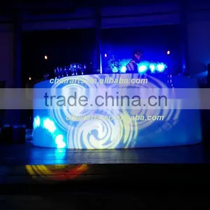 New Acrylic Illuminated Led Glow Bar Table thumbnail-5