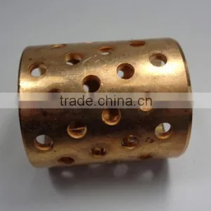 High Performence Bronze With Through Hole Selflubricating Bushing Bearing thumbnail-4