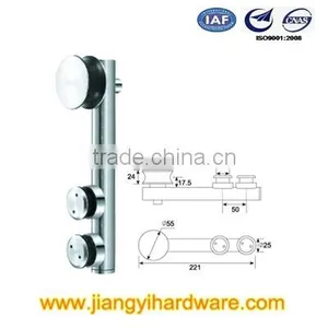 Stainless Steel Top Hung Sliding Door System thumbnail-1