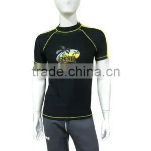 Men Rash Guard / Lycra Shirt / Short Sleeve thumbnail-1