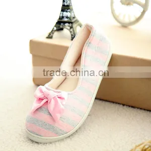 Women Jersey Bow Design Shoes thumbnail-3