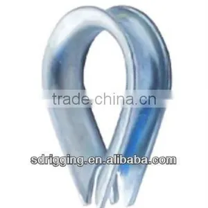 European Type Commercial Wire Rope Steel Thimbles thumbnail-1