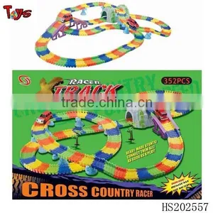 Children Plastic Track Toy Electric Train thumbnail-3