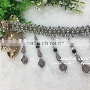 2015 New Design 13cm Long Crystal Curtain Lace, Shining Crystal, Accessories thumbnail-6