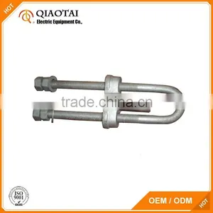 High Strength u Bolt Pipe Clamp for Pole Line thumbnail-6