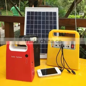 Portable 10w Solar Power Generator Small Solar Power System for Home Use thumbnail-6
