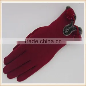 Fashion Women Use Micro Velvet Gloves thumbnail-5