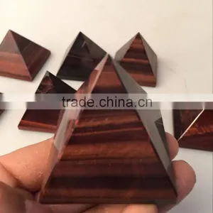 Top Quality Red Tiger Eye Stone Pyramid for Sale thumbnail-5
