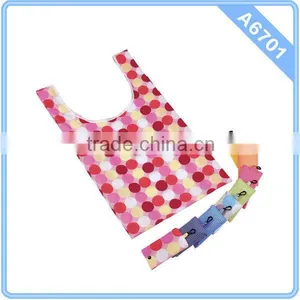 Light Weight Polyester Foldable Bag Recycle Shopping Bag Reusable Shopping Bag Foldable thumbnail-1