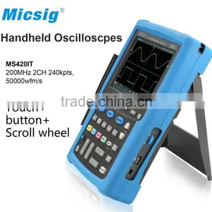 Micsig Digital Portable Handheld Oscilloscope MS420IT 200MHz Bandwidth 1G Sa/s Sampling Rate Depth With Battery thumbnail-1