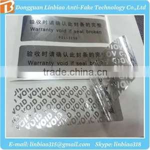 VOID Tamper Evident Security Hologram Sticker Label thumbnail-4