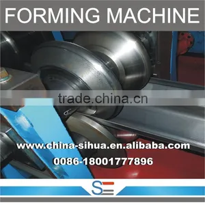 Two Wave Highway Guardrail Plate Roll Forming Machine thumbnail-1