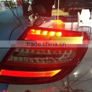 Rear Lights for Mercedes-Benz W204 '08-12 C-Class C230 C300 C350 C63 thumbnail-1