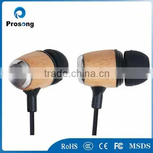Wood Earphone for Mp3 thumbnail-1