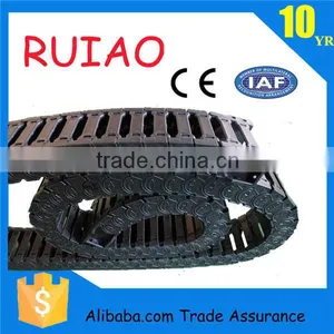 High Speed Cnc Cable Carrier Flexible Plastic Cable Drag Chain Anti Noise Cable Chain Made in China thumbnail-1
