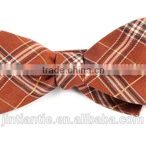 2016 Boys Strip Custom Cotton Checkered Bow Ties on Sale thumbnail-2