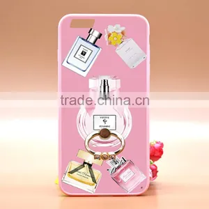 Hot Selling Perfume TPU+PC 2-in-1 Hybrid Pattern Phone Cases With Ring Bracket For IPhone 6s Plus thumbnail-1