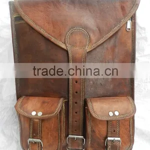 Hand Made Real Leather Cross Body Shoulder Unisex Messenger Bag's thumbnail-3