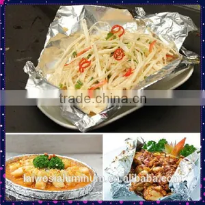 Household Takeaway Food Packaging Aluminum Paper Foil thumbnail-1