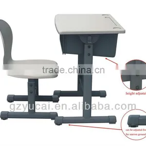 School Height Adjustable Study Desk and Chair thumbnail-1