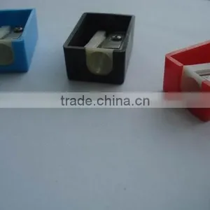 High Quality One Hole Colorful Pencil Sharpener for Brands thumbnail-5