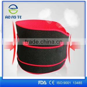 Neoprene Waist Belt For Weightlifter Bodybuilding Sport Belt Belly Burner Rubber Waist Supporter Fitness Belt thumbnail-5