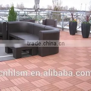 3*3 Tile Beautiful Wood Look Wpc Floor Tile DIY Tile Easy Install Tile thumbnail-1